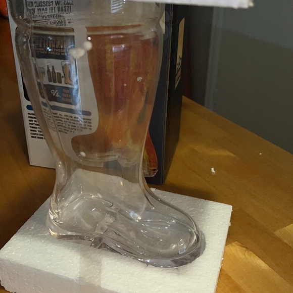 1 liter glass beer boot, - Picture 6 of 6